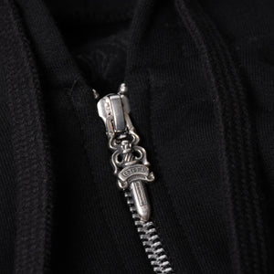New and unused item CHROME HEARTS Tokyo Limited Unisex Horseshoe Zip Parka Used 4a002356