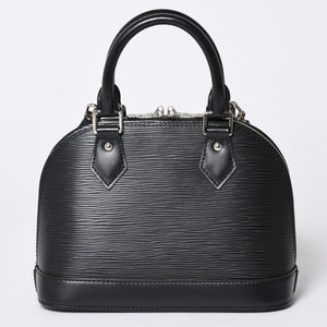 Like new LOUIS VUITTON Alma BB 2WAY bag handbag shoulder bag M40862 Epi leather Noir used 4a001918
