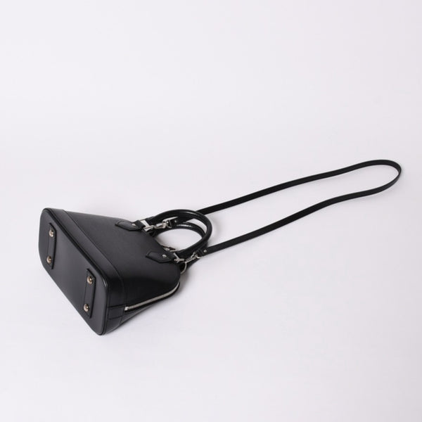 Like new LOUIS VUITTON Alma BB 2WAY bag handbag shoulder bag M40862 Epi leather Noir used 4a001918