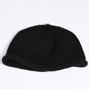 Very Good Condition CHROME HEARTS BEANIE CASH CH CROSS CH Cross Beanie Knit Cap Cross Patch Cashmere Used 4a002357