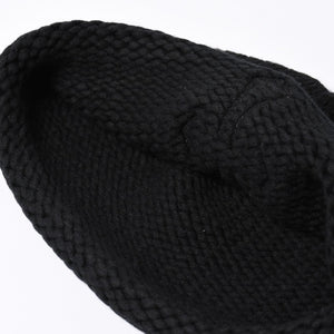 Very Good Condition CHROME HEARTS BEANIE CASH CH CROSS CH Cross Beanie Knit Cap Cross Patch Cashmere Used 4a002357