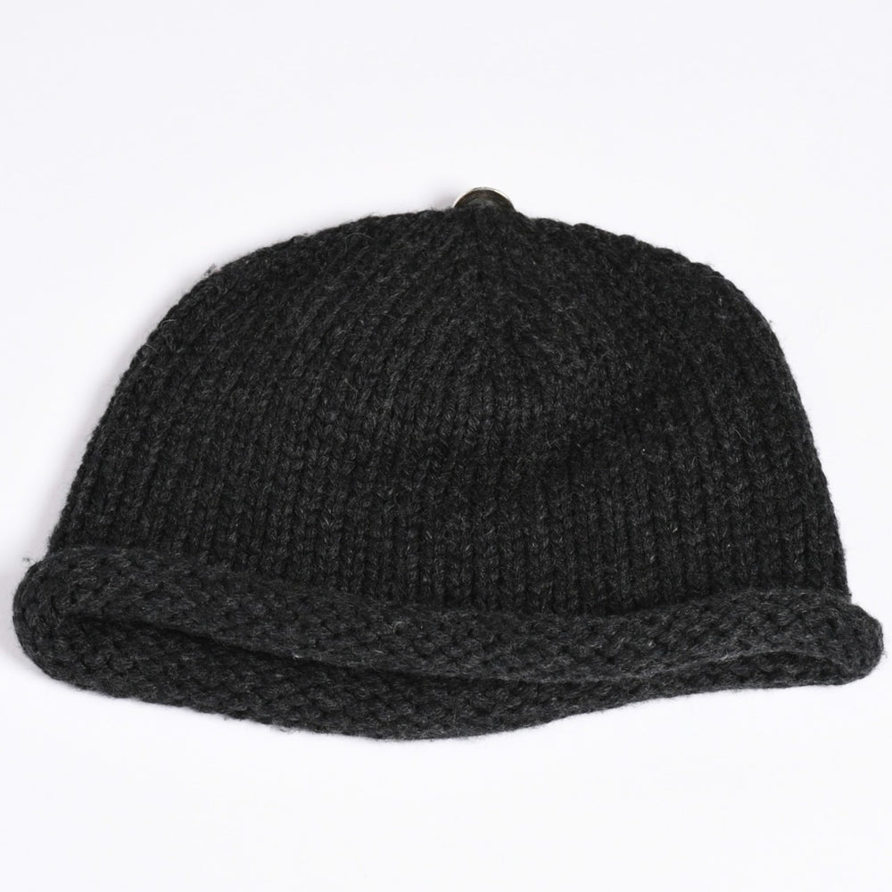 New Unused CHROME HEARTS BEANIE CASH BS FLARE BS Flare Patch Beanie Cross Ball Cashmere Silver 925 Used 4a002359