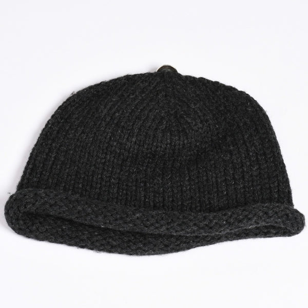 New Unused CHROME HEARTS BEANIE CASH BS FLARE BS Flare Patch Beanie Cross Ball Cashmere Silver 925 Used 4a002359