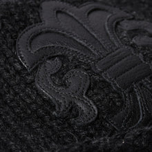 Load image into Gallery viewer, 新品未使用 CHROME HEARTS クロムハーツ BEANIE CASH BS FLARE BSフレアパッチ ビーニー クロスボール カシミヤ シルバー925 中古 4a002359