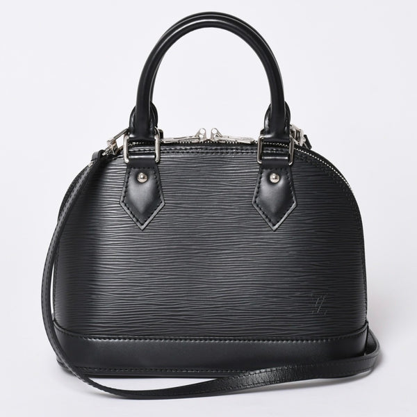 Like new LOUIS VUITTON Alma BB 2WAY bag handbag shoulder bag M40862 Epi leather Noir used 4a001918