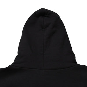 極美品 CHROME HEARTS クロムハーツ FOTI フォティ HARRIS TEETER ハリスティーター プルオーバーフーディー サイズXL ブラック 中古 4a002367