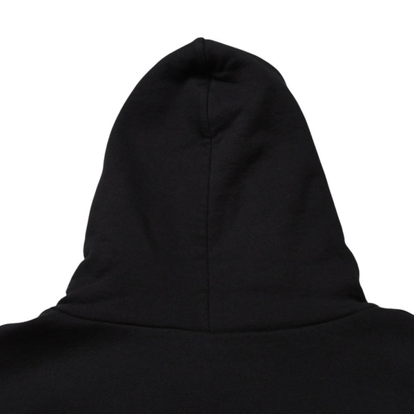 極美品 CHROME HEARTS クロムハーツ FOTI フォティ HARRIS TEETER ハリスティーター プルオーバーフーディー サイズXL ブラック 中古 4a002367