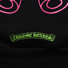 画像をギャラリービューアに読み込む, 極美品 CHROME HEARTS クロムハーツ FOTI フォティ HARRIS TEETER ハリスティーター プルオーバーフーディー サイズXL ブラック 中古 4a002367