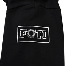 画像をギャラリービューアに読み込む, 極美品 CHROME HEARTS クロムハーツ FOTI フォティ HARRIS TEETER ハリスティーター プルオーバーフーディー サイズXL ブラック 中古 4a002367