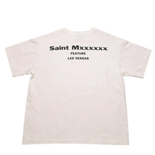 Load image into Gallery viewer, 新品未使用 SAINT MICHAEL セントマイケル BOWL LVIII SAINT 半袖Tシャツ サイズXL SAMPLE サンプル品 ホワイト レッド 中古 4a002175