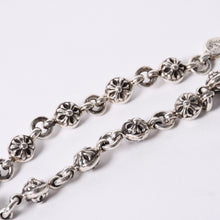 画像をギャラリービューアに読み込む, 新品未使用 CHROME HEARTS クロムハーツ #1 CROSSBALL #1 クロスボール ブレスレット 重量約53.66g 1991/.925刻印 12LINK 中古 4a002369