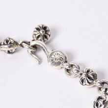 画像をギャラリービューアに読み込む, 新品未使用 CHROME HEARTS クロムハーツ #1 CROSSBALL #1 クロスボール ブレスレット 重量約53.66g 1991/.925刻印 12LINK 中古 4a002369
