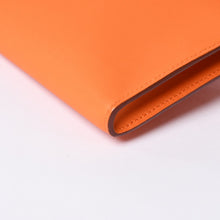 画像をギャラリービューアに読み込む, 新品同様 HERMES エルメス KELLY CUT ケリーカット ハンドバッグ ヴォースイフト オレンジ シルバー金具 T刻印 中古 4a002407