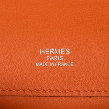 画像をギャラリービューアに読み込む, 新品同様 HERMES エルメス KELLY CUT ケリーカット ハンドバッグ ヴォースイフト オレンジ シルバー金具 T刻印 中古 4a002407