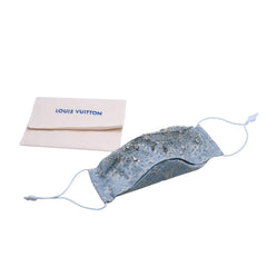 Very good condition LOUIS VUITTON Crystal Mask NX1220 MP2970 Blue Monogram Denim Used 4a002123