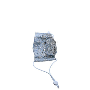 Very good condition LOUIS VUITTON Crystal Mask NX1220 MP2970 Blue Monogram Denim Used 4a002123