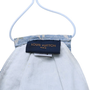 Very good condition LOUIS VUITTON Crystal Mask NX1220 MP2970 Blue Monogram Denim Used 4a002123