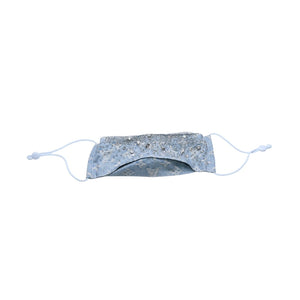 Very good condition LOUIS VUITTON Crystal Mask NX1220 MP2970 Blue Monogram Denim Used 4a002123