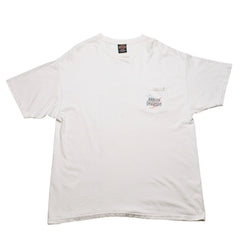 Harley Davidson Harley Davidson Print T-Shirt Short Sleeve White Red Daytona Beach, FL Good Condition Used 4a002343
