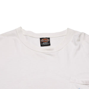 Harley Davidson Harley Davidson Print T-Shirt Short Sleeve White Red Daytona Beach, FL Good Condition Used 4a002343