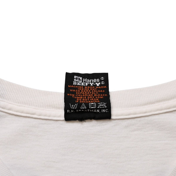 Harley Davidson Harley Davidson Print T-Shirt Short Sleeve White Red Daytona Beach, FL Good Condition Used 4a002343