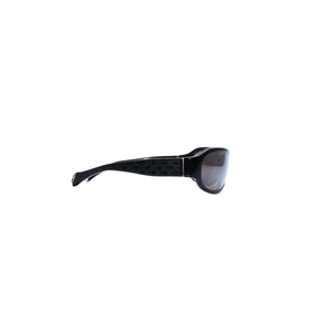 CHROME HEARTS クロムハーツ サングラス アイウェア BK-CROSS ブラック セメタリークロス BSフレア装飾 美品 中古 4b006891