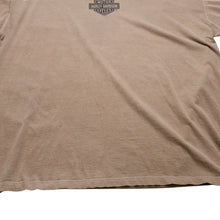 画像をギャラリービューアに読み込む, HARLEY DAVIDSON ハーレーダビッドソン モーターサイクル Tシャツ ベージュ ブラウン サイズXXL 美品 中古 4a002344