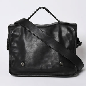 CHROME HEARTS クロムハーツ ショルダーバッグ 2WAY クロスボール ガンスリンガー ダガージップ レザー シエルバー925 美品 中古 4a002371