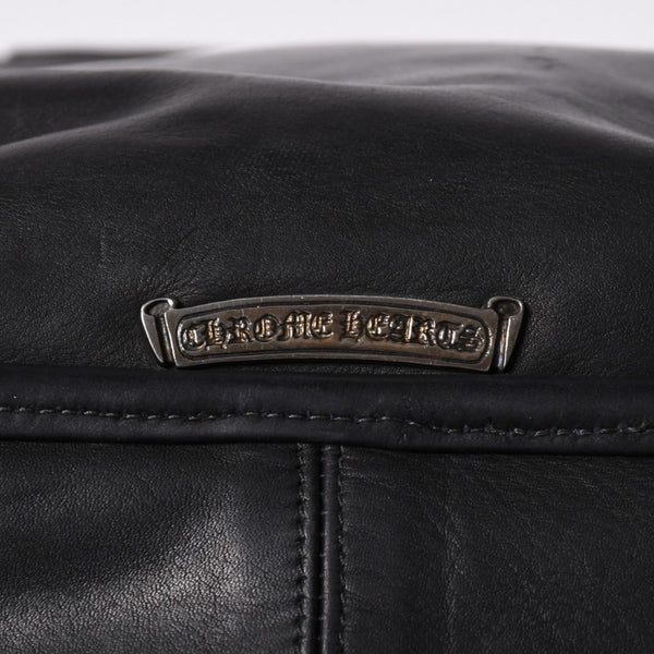CHROME HEARTS クロムハーツ ショルダーバッグ 2WAY クロスボール ガンスリンガー ダガージップ レザー シエルバー925 美品 中古 4a002371