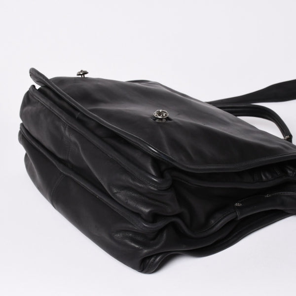 CHROME HEARTS クロムハーツ ショルダーバッグ 2WAY クロスボール ガンスリンガー ダガージップ レザー シエルバー925 美品 中古 4a002371