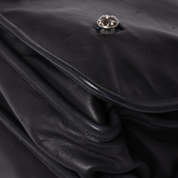 CHROME HEARTS クロムハーツ ショルダーバッグ 2WAY クロスボール ガンスリンガー ダガージップ レザー シエルバー925 美品 中古 4a002371