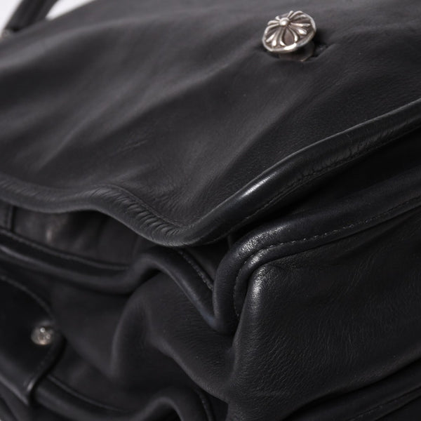 CHROME HEARTS クロムハーツ ショルダーバッグ 2WAY クロスボール ガンスリンガー ダガージップ レザー シエルバー925 美品 中古 4a002371