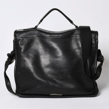 Load image into Gallery viewer, CHROME HEARTS クロムハーツ ショルダーバッグ 2WAY クロスボール ガンスリンガー ダガージップ レザー シエルバー925 美品 中古 4a002371