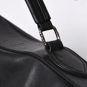 CHROME HEARTS クロムハーツ ショルダーバッグ 2WAY クロスボール ガンスリンガー ダガージップ レザー シエルバー925 美品 中古 4a002371