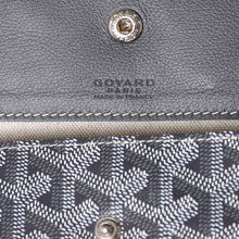 Load image into Gallery viewer, 極美品 GOYARD ゴヤール サンルイPM ゴヤールディンキャンバス カーフ グレー シルバー金具 フランス製 中古 4a002387