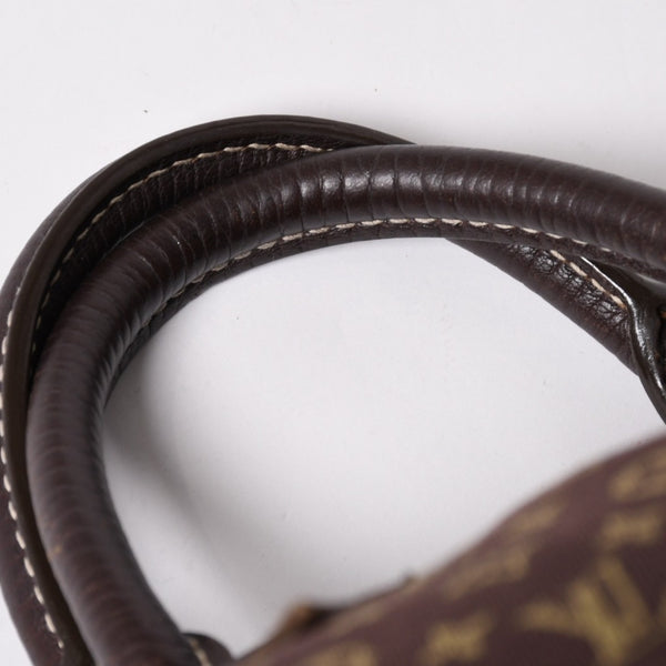 LOUIS VUITTON ルイヴィトン モノグラムミニラン スピィーディ30 ハンドバッグ ミニボストンバッグ M95224 キャンバス エベヌ ブラウン 美品 中古 4a002381