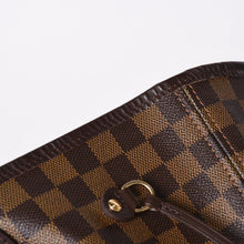 画像をギャラリービューアに読み込む, 極美品 LOUIS VUITTON ルイヴィトン ダミエ ネヴァーフルMM トートバッグ N51105 PVC レザー ブラウン ゴールド金具 中古 4a002389