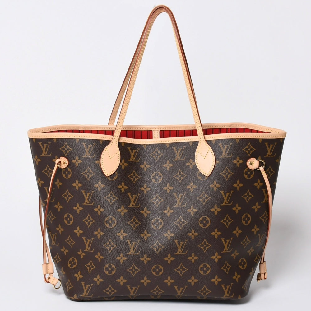 New and unused LOUIS VUITTON Neverfull MM tote bag M46987 Monogram Brown Gold hardware Used 4a002391