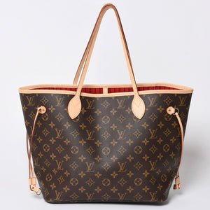 新品未使用 LOUIS VUITTON ルイヴィトン ネヴァーフルMM トートバッグ M46987 モノグラム ブラウン ゴールド金具 中古 4a002391