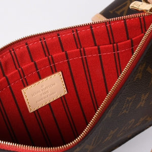 新品未使用 LOUIS VUITTON ルイヴィトン ネヴァーフルMM トートバッグ M46987 モノグラム ブラウン ゴールド金具 中古 4a002391
