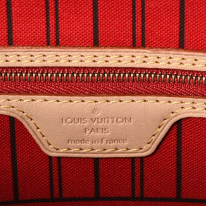 新品未使用 LOUIS VUITTON ルイヴィトン ネヴァーフルMM トートバッグ M46987 モノグラム ブラウン ゴールド金具 中古 4a002391