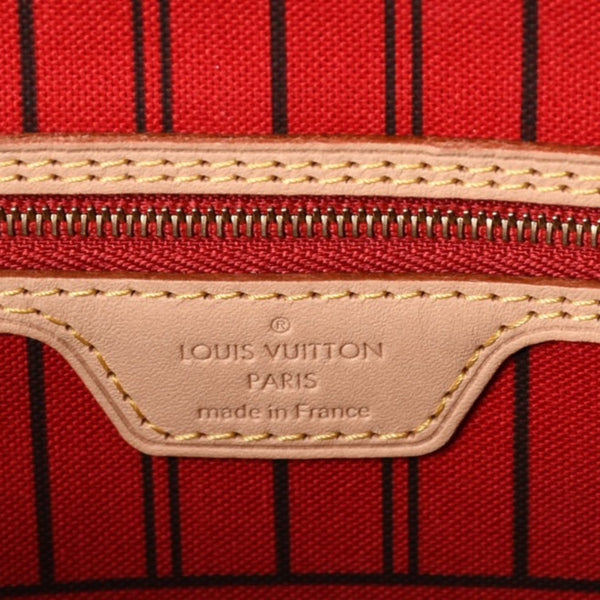 新品未使用 LOUIS VUITTON ルイヴィトン ネヴァーフルMM トートバッグ M46987 モノグラム ブラウン ゴールド金具 中古 4a002391
