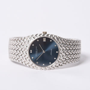 極美品 AUDEMARS PIGUET オーデマピゲ キングコブラ Ref.5403BC 1970 腕時計 重量約85g K18WG 12Pダイヤ 中古 4a002365