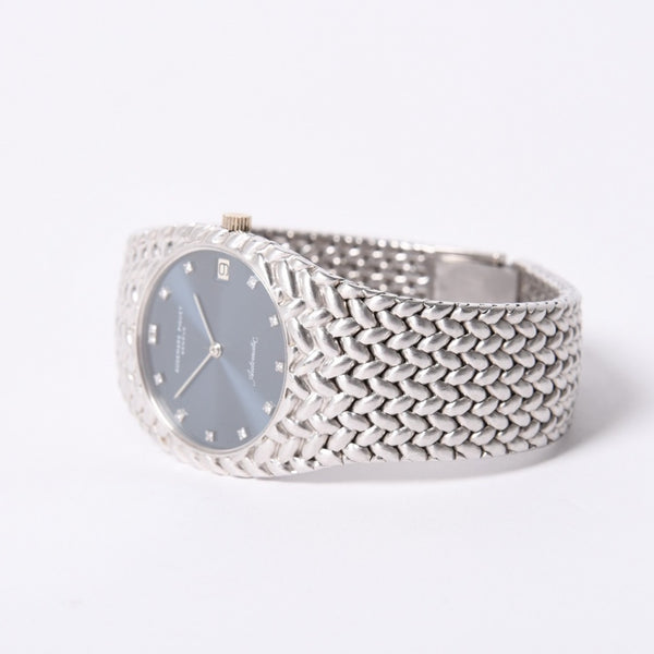 極美品 AUDEMARS PIGUET オーデマピゲ キングコブラ Ref.5403BC 1970 腕時計 重量約85g K18WG 12Pダイヤ 中古 4a002365