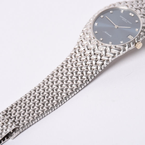 極美品 AUDEMARS PIGUET オーデマピゲ キングコブラ Ref.5403BC 1970 腕時計 重量約85g K18WG 12Pダイヤ 中古 4a002365