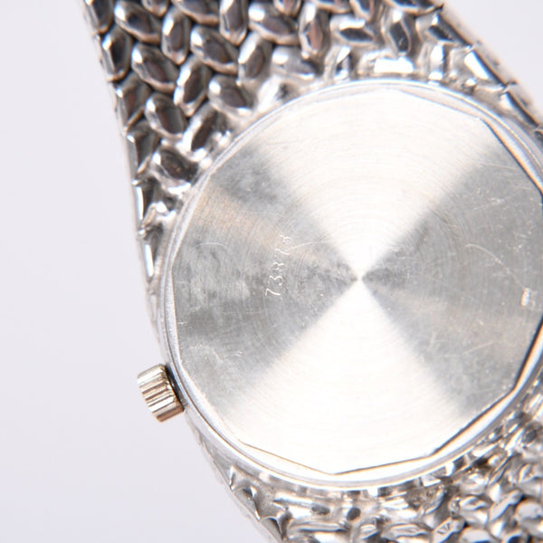 極美品 AUDEMARS PIGUET オーデマピゲ キングコブラ Ref.5403BC 1970 腕時計 重量約85g K18WG 12Pダイヤ 中古 4a002365