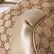 画像をギャラリービューアに読み込む, GUCCI グッチ スーキートートバッグ 2WAY バッグ ブラウン ベージュ GGキャンバス 247902 美品 中古 4a002061