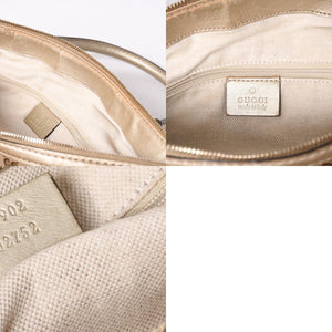 GUCCI Gucci Sookie Tote Bag 2WAY Bag Brown Beige GG Canvas 247902 Good Condition Used 4a002061