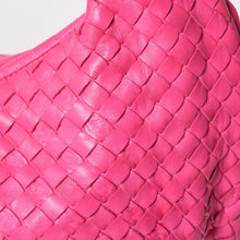 画像をギャラリービューアに読み込む, 極美品 BOTTEGA VENETA ボッテガヴェネタ イントレチャート ホーボー ワンショルダーバッグ 115653 レザーピンク 美品 中古 4a002393