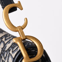 Load image into Gallery viewer, 極美品 Christian Dior クリスチャンディオール サドルバッグ ベルトバッグサドルオブリーク ゴールド金具 中古 4a002397